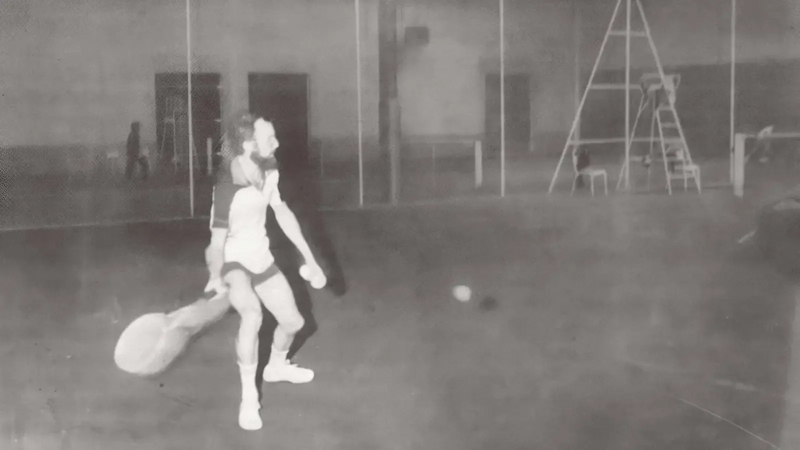 Vue historique du Tennis Club du Grand Versailles